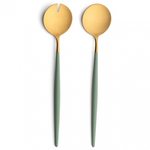 Goa celadon matte gold, Cutipol - talher de salada