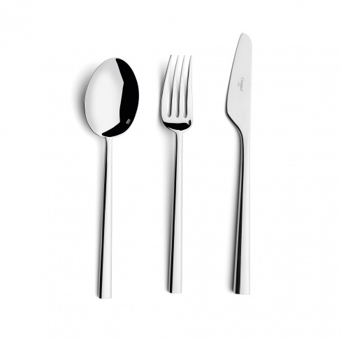 Rondo, Cutipol - colher de servir, garfo de trinchar carne, faca de trinchar carne