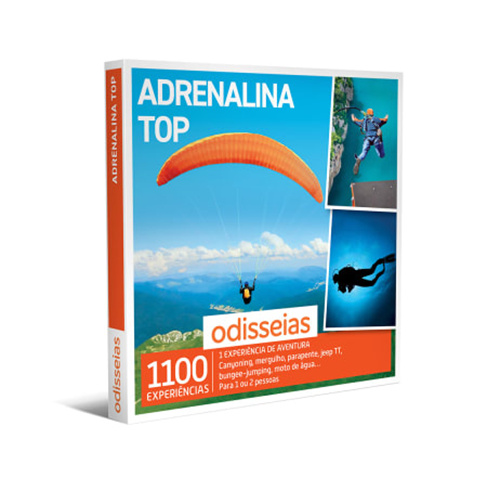 Adrenalina Top | 1100 Experiências